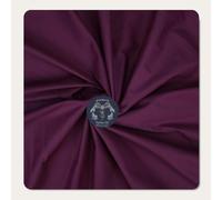 Pyrhan Poplin Poly Cotton | Fabric Per Metre UK Cotton for Sewing | Black Canvas Fabric | Cotton Roll | Wine Lining Fabric | Cotton Sheeting Fabric | Black Material Fabric | Wine Fabric (Wine)