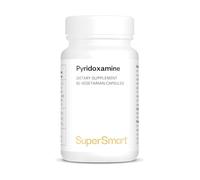 Pyridoxamine - Natural Form of Vitamin B6 - Powerful Inhibitor of Glycation and Ages/ALEs - Vegan - Gluten-Free - SuperSmart