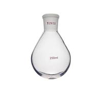 Pyriform Flask,Rotary Evaporator Flask,Lab Glass Kjeldahl Flask，24/29(250ml)
