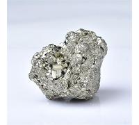 Pyrite Crystal Cluster Irregular Stone Rock Sample Home Decoration Raw Crystals Decoratio Ornaments (Size : 100-150g) Gemstone Stone