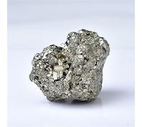Pyrite Crystal Cluster Irregular Stone Rock Sample Home Decoration Raw Crystals Ornaments (Size : 150-200g)