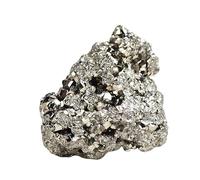 Pyrite Crystal Stone Cluster Samples - High Energy Natural Iron Pyrite Stone Pirita Original with Healing Properties (2.8-4.2 oz)(1.5 Oz)