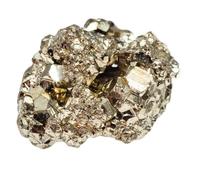 Pyrite Crystal Stone Cluster Samples - High Energy Natural Iron Pyrite Stone Pirita Original with Healing Properties (4.2-6.35 oz)