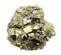 Pyrite Crystal Stone Cluster Samples - High Energy Natural Iron Pyrite Stone Pirita Piedra Original with Healing Properties