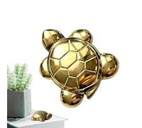 Pyrite Tortoise Figurine Natural Pyrite Carved Stone Wealth Symbol