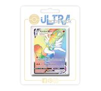 Pyrobut VMAX 194/192 Secret Rainbow Ultraboost X Sword and Shield 2 Clash of Rebels - Box of 10 French Pokémon Cards