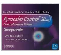 Pyrocalm Control 20mg Omeprazole Tablets