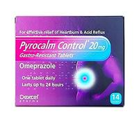Dexcel Pyrocalm Control Gastro-Resistant Tablets 20 mg, 14 Tablets (Pack of 1)