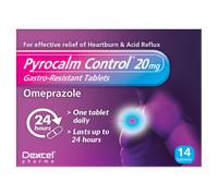 Pyrocalm Control Omeprazole 20mg 14 Tablets 14 Tablet