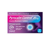 Pyrocalm Control Omeprazole 20mg 7 Tablets 7 Tablet