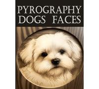Pyrography Dogs faces: Woodburning Designs