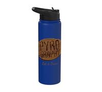 Pyrography Let It Burn I Pyrography Burning Stick Artist Stainless Steel Insulated Water Bottle