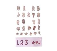 Pyrography Number & Symbol Stamps (R8Q0M030)