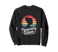Pyrography Queen In The Making Woodburning Sweatshirt