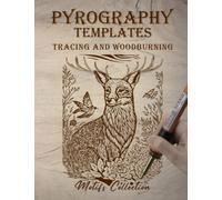 Pyrography Templates: Tracing and Woodburning, Motifs Collection for Pyrography