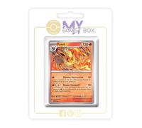Pyroli (Flareon) SV167 Holo - my-booster X Écarlate et Violet 8.5 Évolutions Prismatiques - Box of 10 Pokemon French Cards
