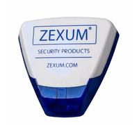 Pyronix Deltabell Dummy Blue Base & Zexum Cover Decoy Alarm Bell Box