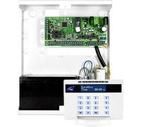 Pyronix PY149 EURO46-S-UK Euro 46 V10 Hybrid 76-Zone Small Control Panel with Prox LCD Keypad, Metal