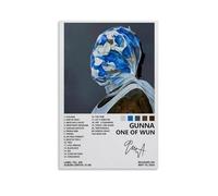 PYROSUN Gunna One of WunPoster Canvas Art Oil Painting Wall Painter Home Decorative Music Album Celebrity Decorative Painting Classical Decorative Wall ArtUnframe-style-612x18inch(30x45cm)