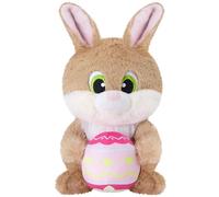 PyrrlicToy Easter Bunny Stuffed Animal 25cm EasterBunny Plush Rabbit Doll Bunny Hugging Eggs Plush Toys Soft Stuffed Rabbit Toy for Adult Easter Gifts Party Decorations