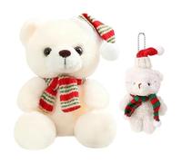 PyrrlicToy Valentine's Day Soft Toy Teddy Bear,Valentine Teddy Bear Plush Toy, Valentine Keychain,Suitable for Use as a Gift for Valentine's and Birthdays, Home Decoration-20cm
