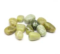 PYRWSM 5pcs Natural Tumbled Chiastolite Stone Mineral Specimen, 10-35mm Size Range For Home Aquarium Garden Decoration Craft