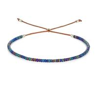 PYRWSM Boho Chic Wrap Bracelet, Handmade Colorful Bead Jewelry, Adjustable Layering Fashion Bracelet For Women