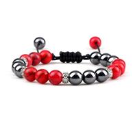 PYRWSM Classic Men Hematite Beads Bracelests 8mm Natural Tiger Eye Lava Stone Bracelets&Bangles Women Handmade