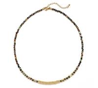 PYRWSM Cute Small Faceted Bohemia Beaded Natural Stone Choker Necklace For Women Beach Boho Party Trend Jewelry