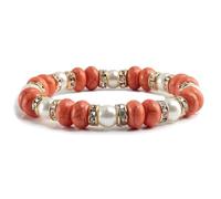 PYRWSM Ethnic Style Bracelets Synthesis Blue Turquoise Pearl Zircon Yoga Bangles Boho Handmade Nepal String