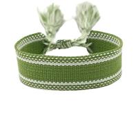 PYRWSM Handmade Braided Fabric Bracelet For Women, Adjustable Bohemian Tassel Wrap Bracelet - Ethnic Personality Wrist & Ankle Jewelry Gift