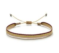 PYRWSM Handwoven Colombian Friendship Bracelet - Boho Braided Pulseras With Easy-Hook Clasp For Women, Adjustable Hippie Wristband Gift