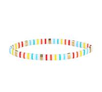 PYRWSM Stretchy Beaded Bracelets Stackable Adjustable Friendship Jewelry For Women Perfect Beach Summer Accessories