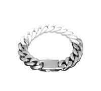 PYRWSM Titanium Steel Baking Paint Patchwork Color Cuba Bracelet Men's And Women's Ornaments Niche Hip Hop Bracelet