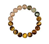 PYRWSM Universe Eight Planets Natural Stone Bead Bracelets Men Women Lava 7 Chakra Bracelet Yoga Energy Galaxy Solar Wristband
