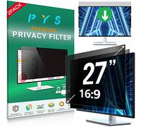 PYS [2-Pack 27 Inch Computer Privacy Screen Filter for 16:9 Widescreen Monitor - Easy Removable Privacy Filter - Eye Protection Anti Glare Blue Light Shield