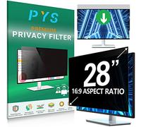 PYS 28 Inch Privacy Screen for 16:9 Widescreen Computer Monitor - Easy Removable Screen Filter Shield - Anti Glare & Blue Light - Anti Scratch Protector Film for Data Security