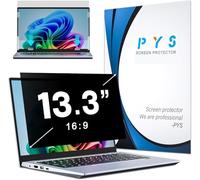PYS Laptop 13.3 inch 16:9 Aspect Privacy Screen Filter Screen for Hp/Dell/Acer/Lenovo/ThinkPad/Samsung/Asus/Sony, Removable