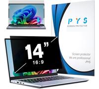 PYS Laptop 14 inch 16:9 Aspect Privacy Screen Filter for Hp/Dell/Acer/Lenovo/ThinkPad/Samsung/Asus/Sony, Removable