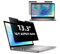 PYS Magnetic Privacy Film Laptop 13.3 Inch Anti Spy Blue Light Anti-Glare Privacy Screen Film 16:9 Removable Privacy Filter Compatible with Lenovo SGIN HP Dell Acer Samsung Asus Toshiba