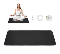 Pyserne Grounding Mat with UK Cord, 30x100cm Earthing Mat Grounding Bed Sheet for Improved Sleep Energy, Pain Relief, Wellness and Reduced Inflammation and Anxiety