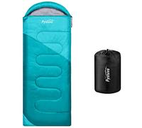 Pystuvo Sleeping Bag for Adults,4 Season Sleeping Bag,Lightweight,Waterproof Indoor & Outdoor Use,Comfortable Sleeping Sackfor Kids,Teens & Adults for Hiking,Backpacking and Camping,Blue