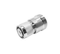 PYSyansu 1pcs High Voltage Coaxial Adapter 7/16 Din Female to HN Male Connector - 50 Ohm, DC-6GHz, Durable Brass & PTFE Insulator