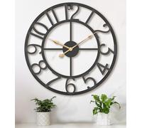 Pytha Sight 50cm Extra Very Large Wall Clocks for Living Room,Decorative Skeleton Modern Arabic Numerals Wall Clock for Kitchen,Office,Dinng Room