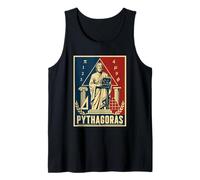 Pythagoras 3 4 5 Triangle Math Equation Poster Tank Top