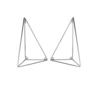 Pythagoras Bracket Chrome Pair