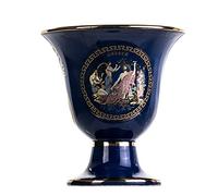 Pythagoras Cup of Justice Dionysus Zeus II Pythagorean Fair Mug Ancient Greece Blue Cobalt Usable