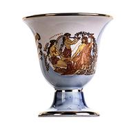 Pythagoras Cup of Justice Dionysus Zeus Pythagorean Fair Mug Ancient Greece Blue Cobalt Usable