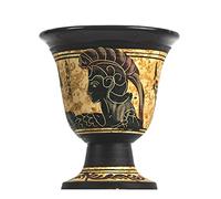 Pythagoras Cup of Justice Pythagorean Fair Mug Ancient Greek Goddess Athena Hand Painted Ceramic Usable