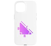 Pythagoras Theorem - Pythagorean Math A2 + B2 = C2 Case for iPhone 15